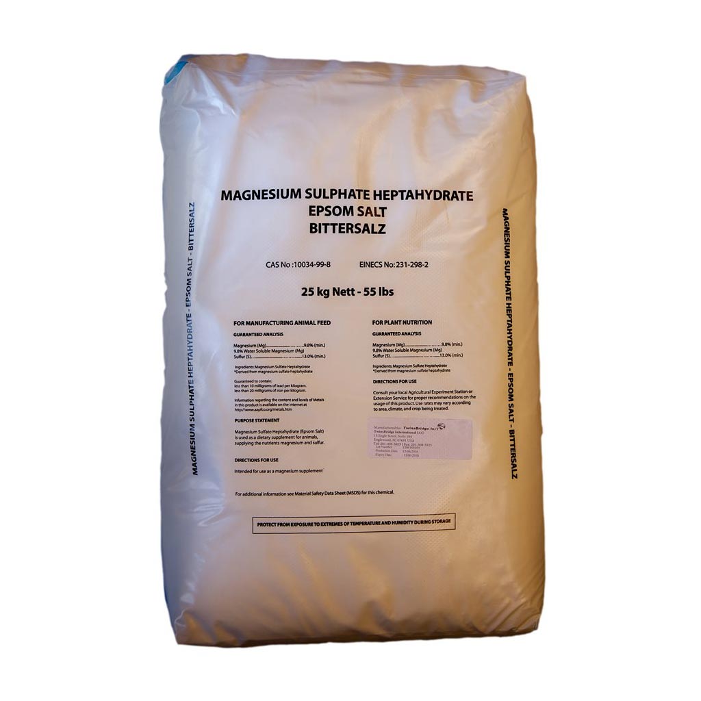 EPSOM SALT MAGNESIUM SULPHATE 50LB