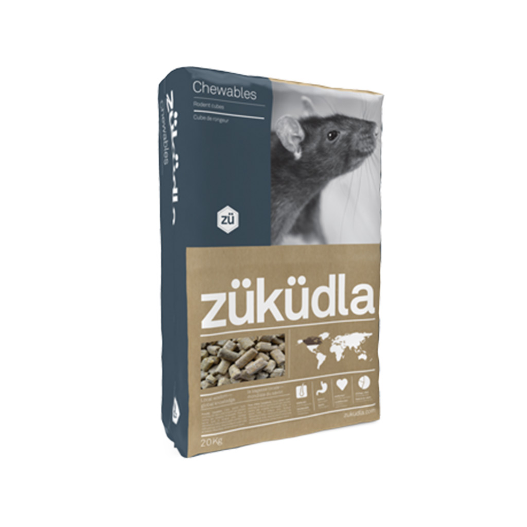 ZUKUDLA RODENT BREEDER CUBES 20KG