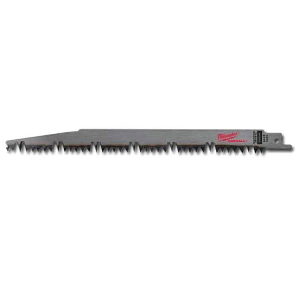MILWAUKEE RECIPROCATING SAW BLADE, 3/4"W X 9"L, 5TPI, 5PK