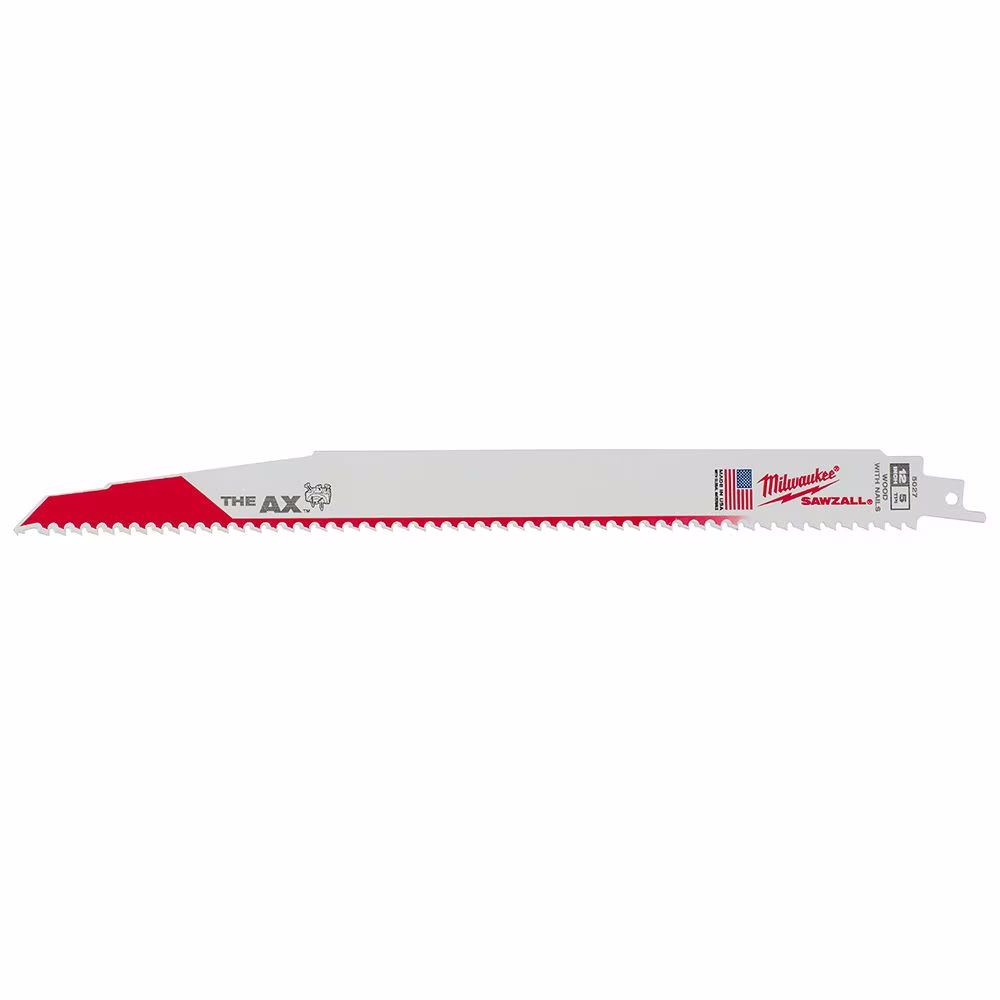 MILWAUKEE RECIPROCATING SAW BLADE 3/4&quot;W X 12&quot;L  