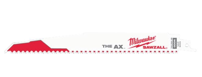 DV - MILWAUKEE THE AX SAWZALL BLADE 1&quot;W X 9&quot;L, 5TPI, 5PK