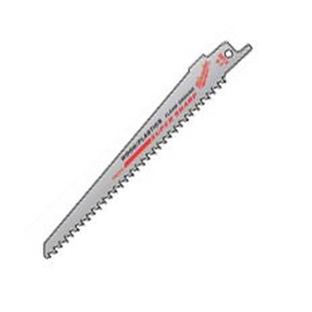 MILWAUKEE RECIPROCATING SAW BLADE  3/4"W X 9"L, 6TPI