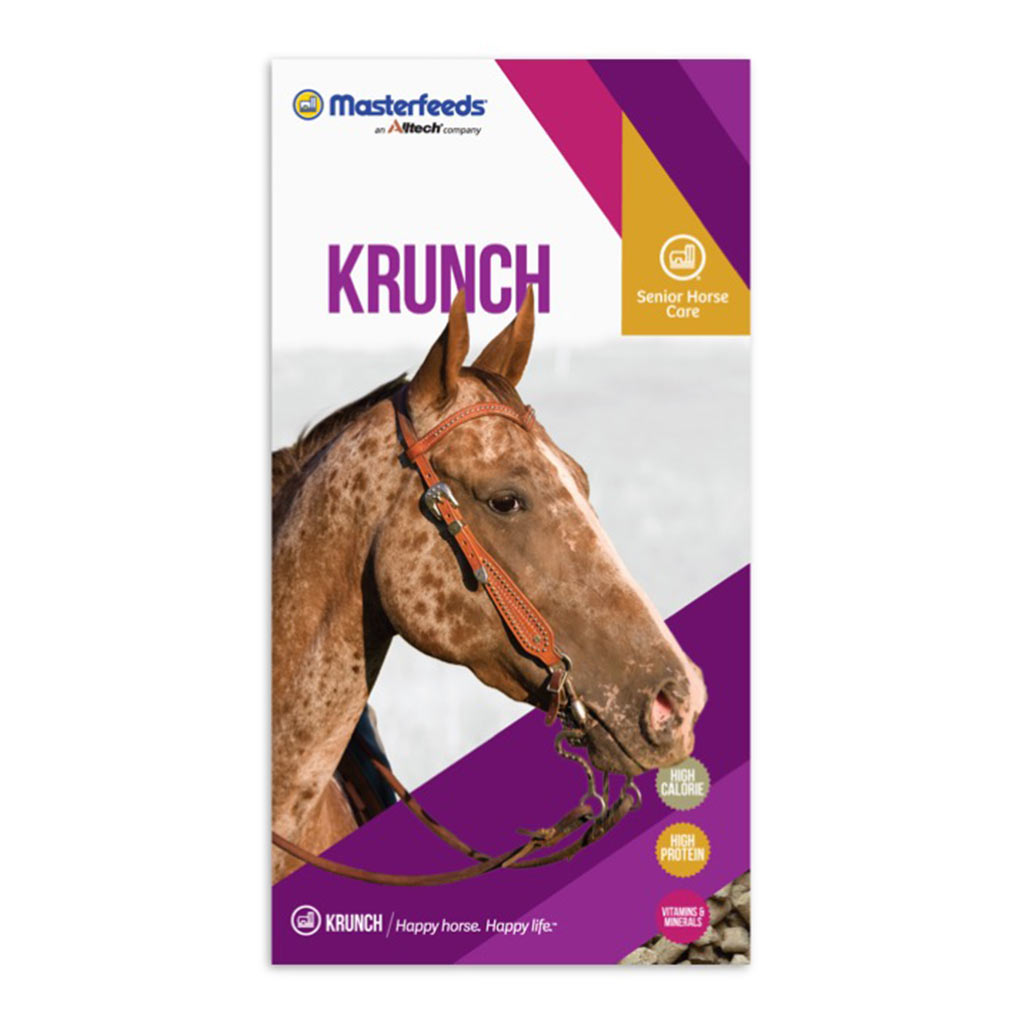 MASTERFEEDS 16% HORSE KRUNCH CUBE 25KG