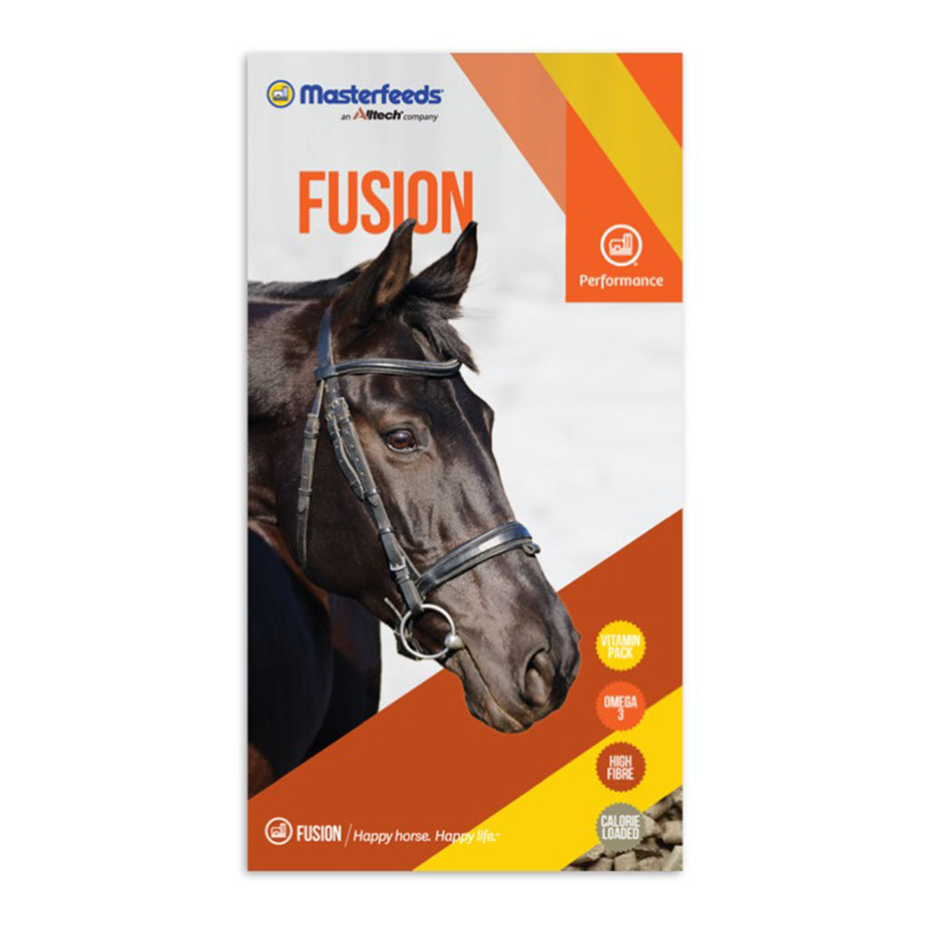 MASTERFEEDS FUSION HIFAT/FIBRE CUBE 25KG