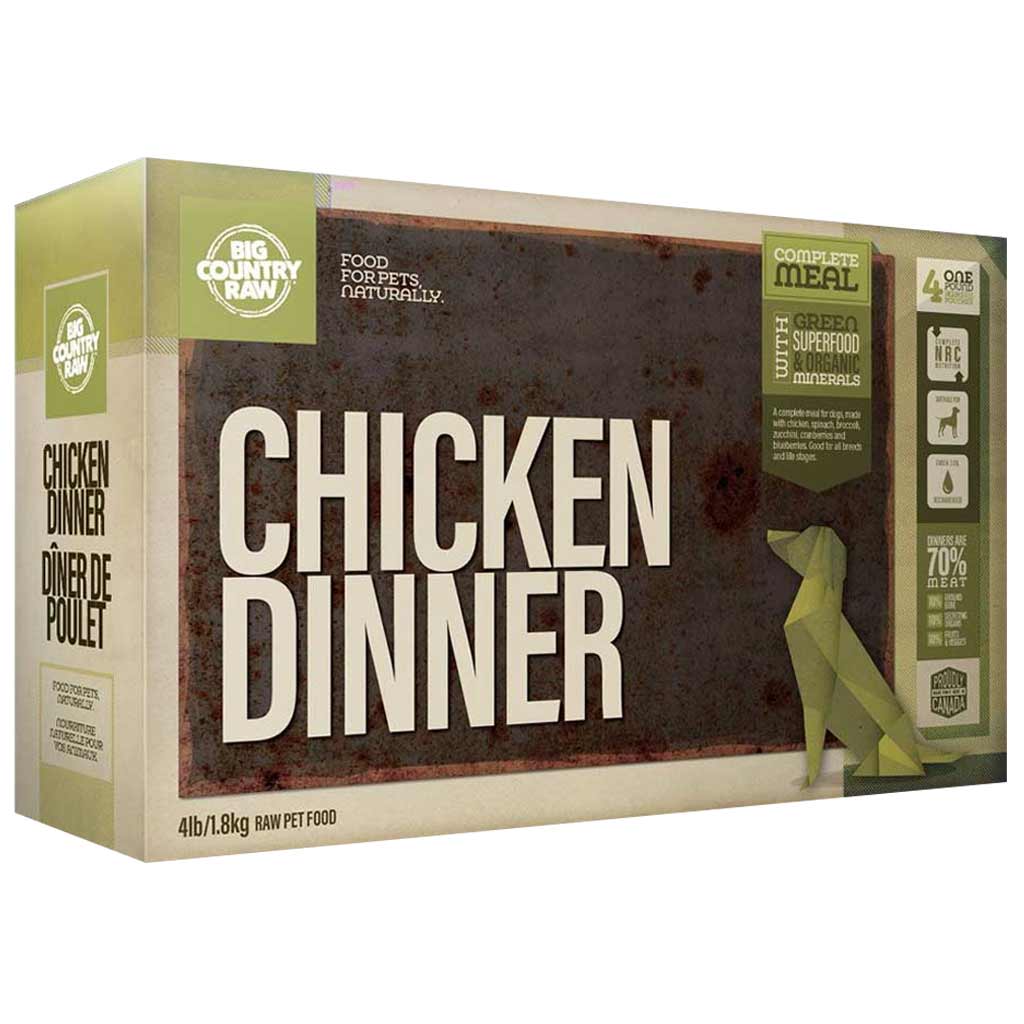 BCR CHICKEN DINNER CARTON 4LB