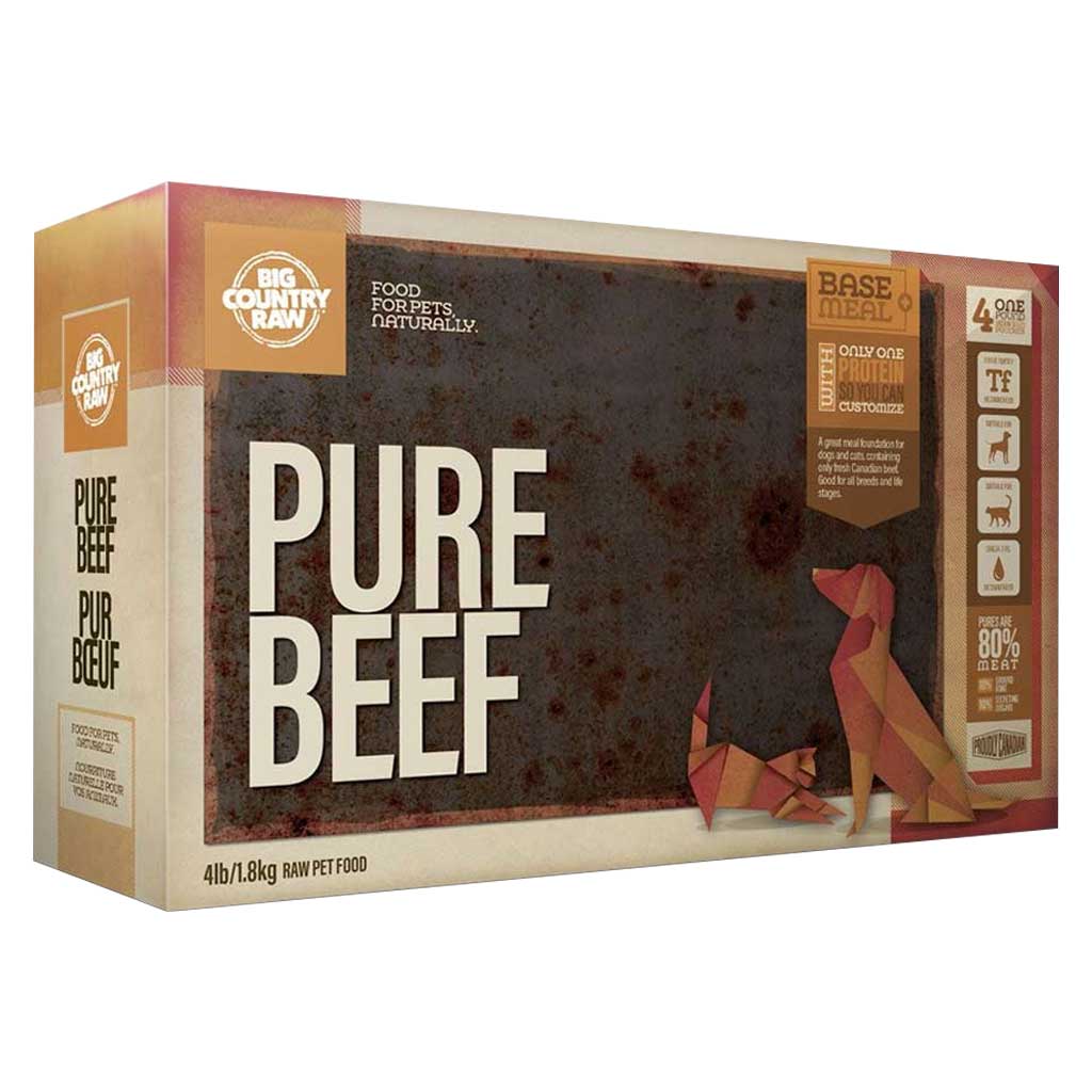 BCR PURE BEEF CARTON 4LB