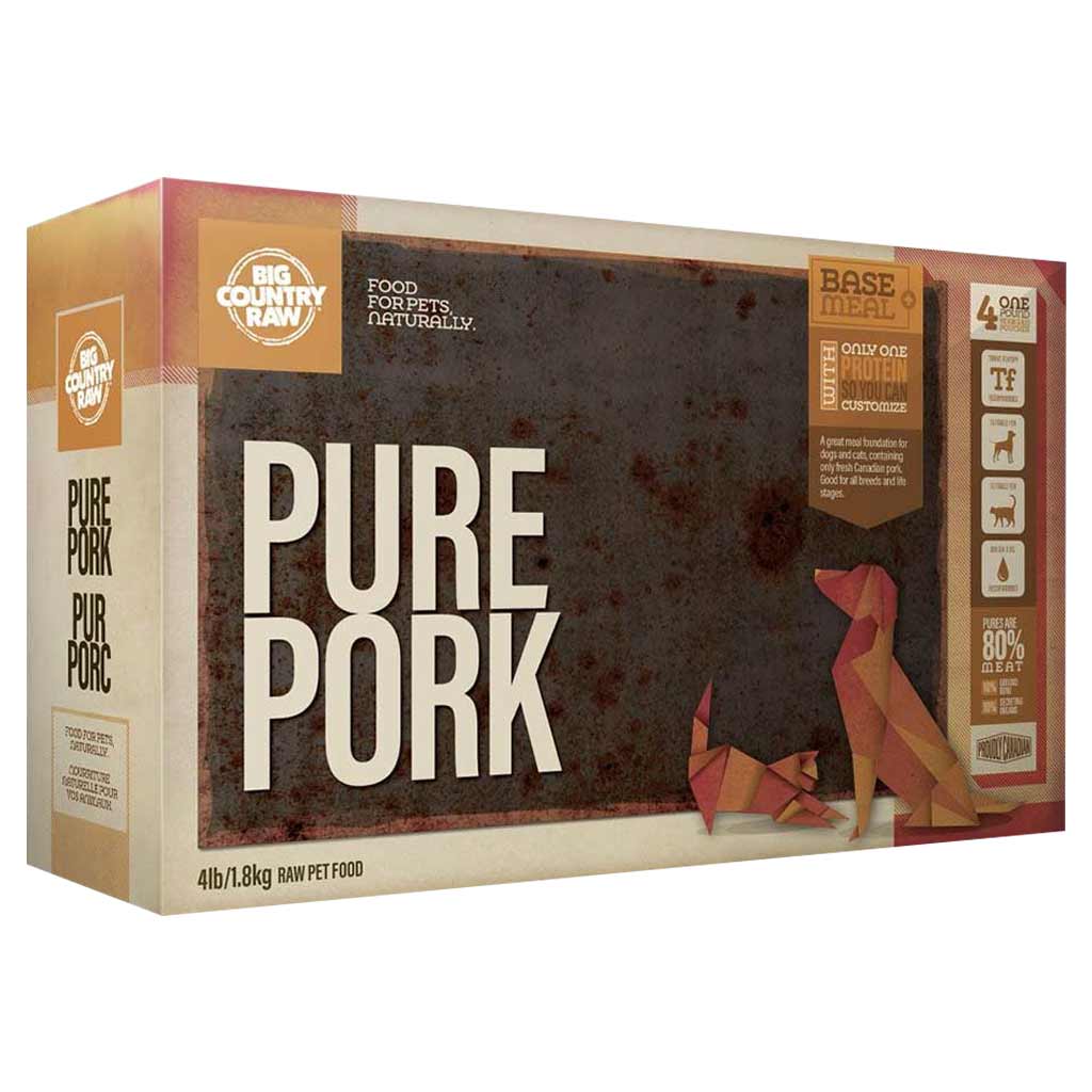 BCR PURE PORK CARTON 4LB