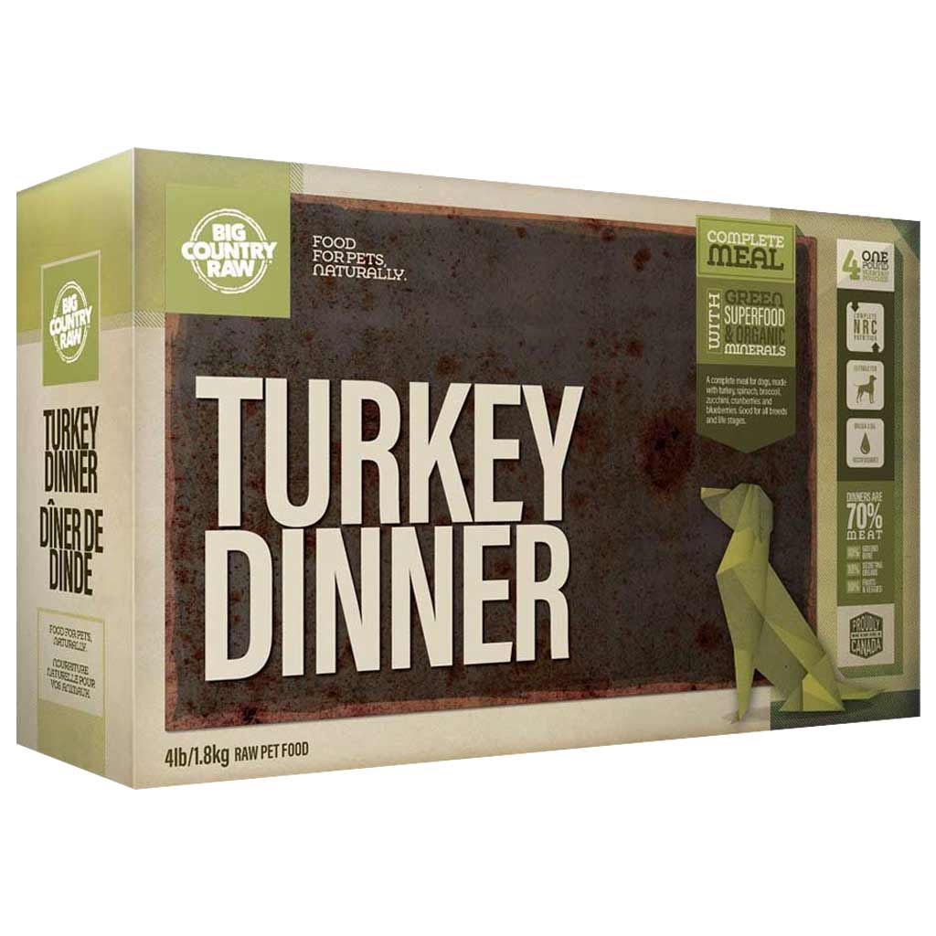 BCR TURKEY DINNER CARTON 4LB