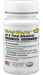 [10034898] TEST STRIPS PH &amp; TOTAL ALKALINITY (50)