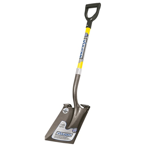 [10036336] VULCAN PRO SHOVEL STEEL SQUARE 29" FIBREGLASS D-HANDLE