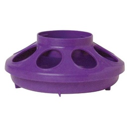 [10036414] DMB - KIT - LITTLE GIANT PLASTIC POULTRY FEEDER BASE 1QT PURPLE