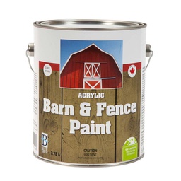 [10036922] DMB - SOLIGNUM ACRYLIC BARN AND FENCE PAINT BRN 3.78L