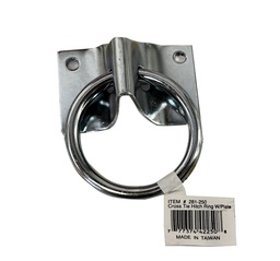 [10037074] KANE CROSS TIE HITCHING RING &amp; PLATE 2&quot;