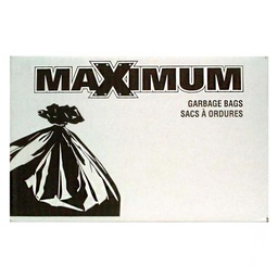 [10071994] POLYETHICS MAXIMUM GARBAGE BAG 42GAL, BLK, 100PK