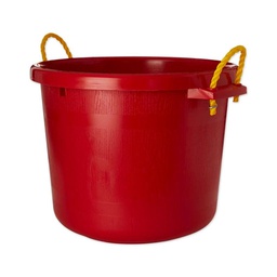 [114-230022] FORTEX BUCKET UTILITY POLY 40QT RED