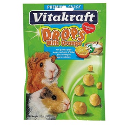 [10038408] VITAKRAFT GUINEA PIG ORANGE DROPS 5.3OZ