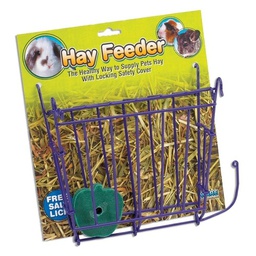 [27F-00715] WARE CHEW PROOF HAY FEEDER W/ SALT LICK
