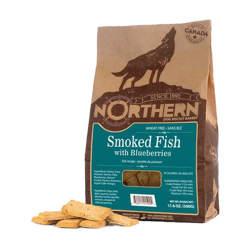 [10040740] NORTHERN BISCUIT SMOKED FISH & BLUEBERRIES 500G