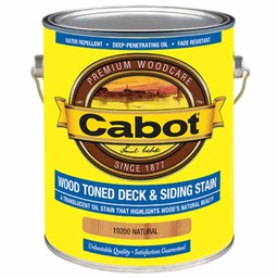 [10041884] CABOT DECK/SIDING STAIN 3.78L, NATURAL