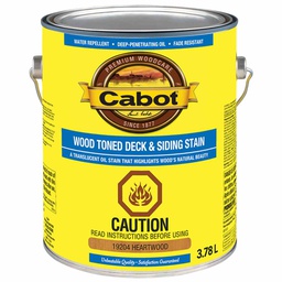 [10041888] DMB - CABOT DECK/SIDING STAIN 3.78L, HEARTWOOD