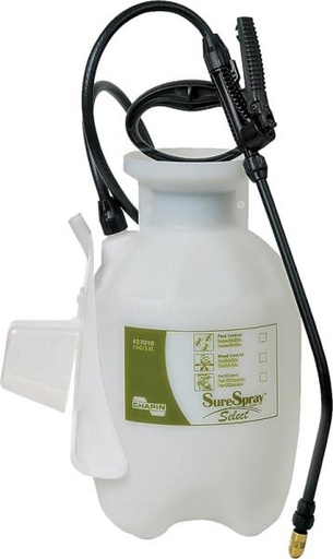 [10041900] DV - CHAPIN SPRAYER 1GAL SURESPRAY SELECT HANDPUMP POLY W/ BRASS NOZZLE 27010