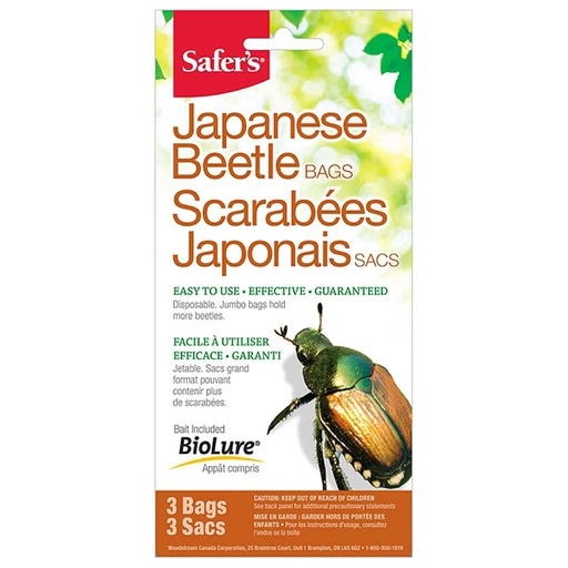 [10042586] SAFER'S JAPANESE BEETLE BAGS (3PK)