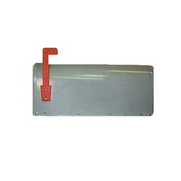 [10042974] DV - DANCY RURAL MAILBOX STL GREY, 7-1/4&quot;W X 20-1/2&quot;D X 9&quot;H