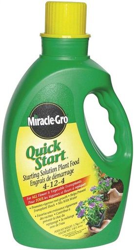 [10044942] DR - MIRACLE GRO QUICK START PLANTING & TRANSPLANT 4-12-4  1.42L