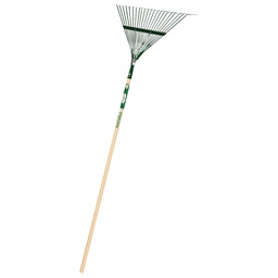 [10046290] LANDSCAPERS SELECT LEAF RAKE 22-TINE STEEL HEAD 54&quot; WOOD HANDLE