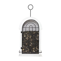 [10047498] DMB - PINEUSH ROMANESQUE WINDOW FRAME STYLE BLACK OIL/PEANUT FEEDER