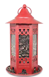 [10047504] PINEBUSH MIXED SEED DECORATIVE FEEDER RED