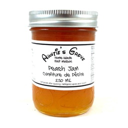 [10049802] AUNTIE'S GROVE PEACH JAM 