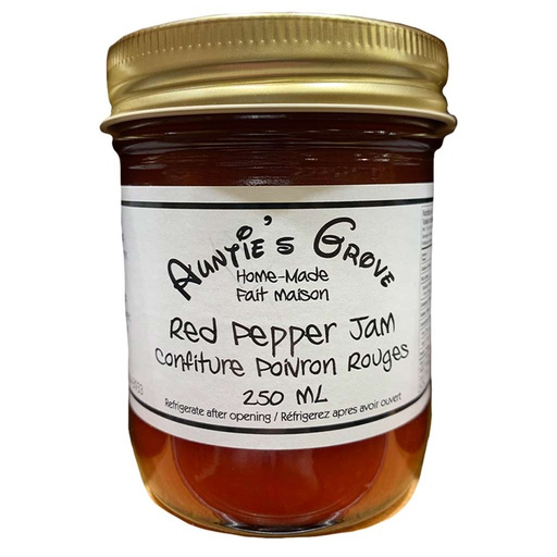 [10049808] AUNTIE'S GROVE RED PEPPER JAM
