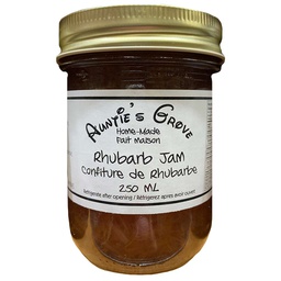 [10049812] AUNTIE'S GROVE RHUBARB JAM 