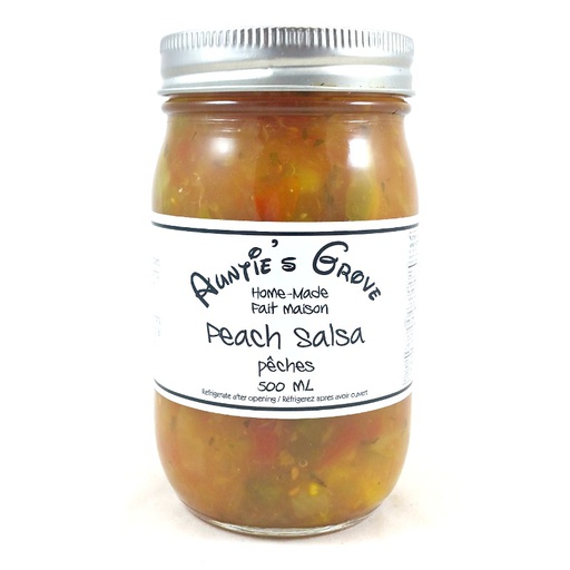 [10049842] AUNTIE'S GROVE PEACH SALSA