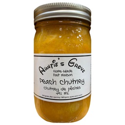 [10049844] AUNTIE'S GROVE PEACH CHUTNEY 