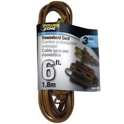 [10052078] DMB - POWERZONE EXT. CORD 16AWG, 6'L, BRN