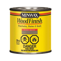 [10053214] MINWAX WOOD FINISH CLASSIC GREY 236ML