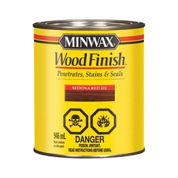 [10053246] MINWAX WOOD FINISH SEDONA RED 946ML