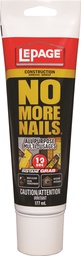 [10053652] LEPAGE NO MORE NAILS ALL PURPOSE ADHESIVE WHT 177ML