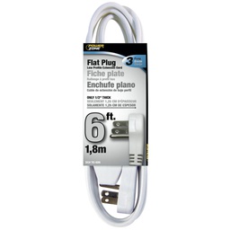 [10055506] POWERZONE EXTENSION CORD, WHITE, 6'