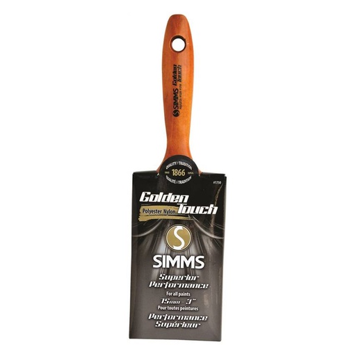 [10055718] SIMMS GOLDEN TOUCH WALL BRUSH NYLON/POLY 3"W