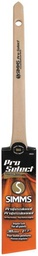 [10055728] SIMMS PRO SELECT ANGULAR BRUSH, NYL/POLY BRISTLE, 2-1/4&quot;L X 1-1/2&quot;W 