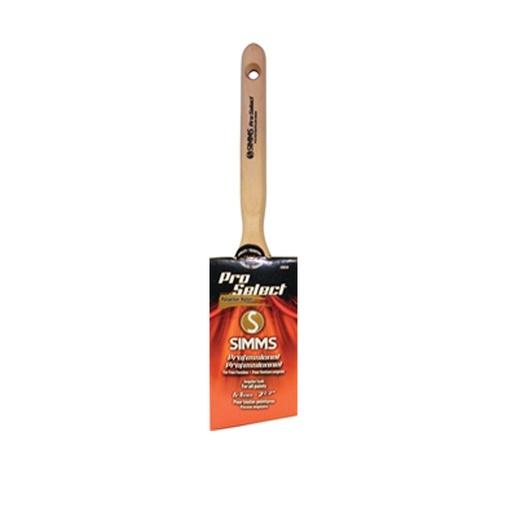 [10055746] SIMMS ANGULAR SASH BRUSH, NYL/POLY BRISTLE, 2-7/8"L X 2-1/2"W