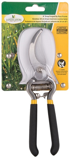[10055784] LANDSCAPERS SELECT BYPASS PRUNER DROP FORGE 8" STEEL HANDLE