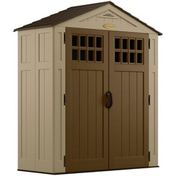 [10055870] DMB - SUNCAST OUTDOOR STORAGE SHED 94CUFT 6'2&quot;X2'9&quot;X7'