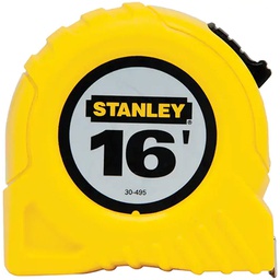 [10056040] STANLEY MEASURING TAPE 16FT ABS CASE YELLOW 30-495