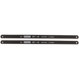 [192-159946] DV - STANLEY HACKSAW BLADE 24TPI 12&quot;L 2PK