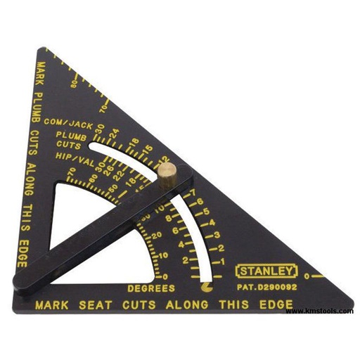 [10056064] STANLEY QUICKSQUARE 7" PREMIUM ALUMINUM BLK 46-071 