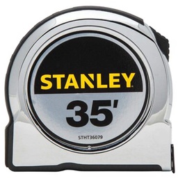 [192-338355] DMB - STANLEY MEASURING TAPE ABS CHROME CASE, 35'L